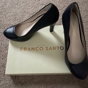 Franco Sarto Dark Blue Pumps